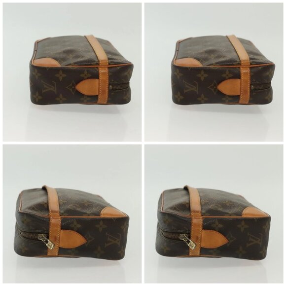 LOUIS VUITTON Monogram Compiegne 28 Clutch Bag M51845 LV Auth 139240 - Picture 16 of 16